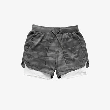 Men Camo Running Shorts