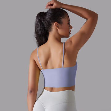 Women Solid Color Yoga Undershirt