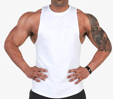 Mens Luminous Gyms reflective Tank Top