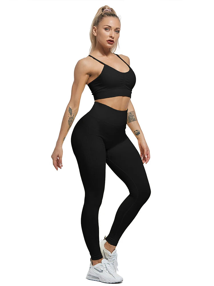 Women Bubble Butt Fitness Legging