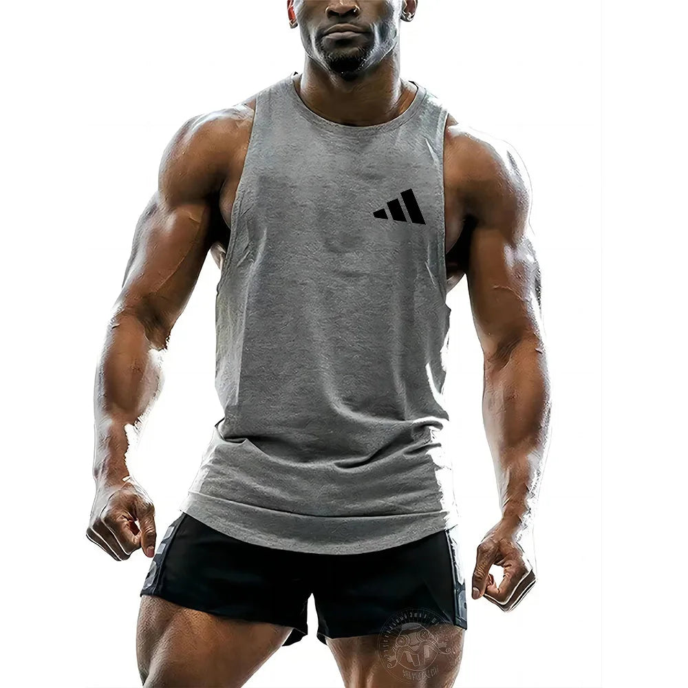 Men's fashion casual bodybuilding daily vest