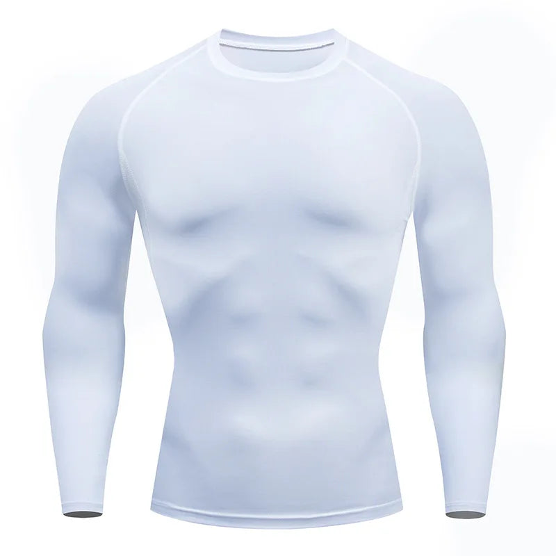 Long-Sleeve Workout Tee for Men