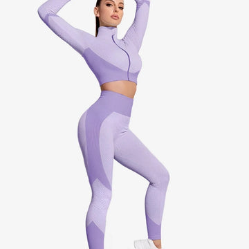 2PCS Seamless Women Yoga Set