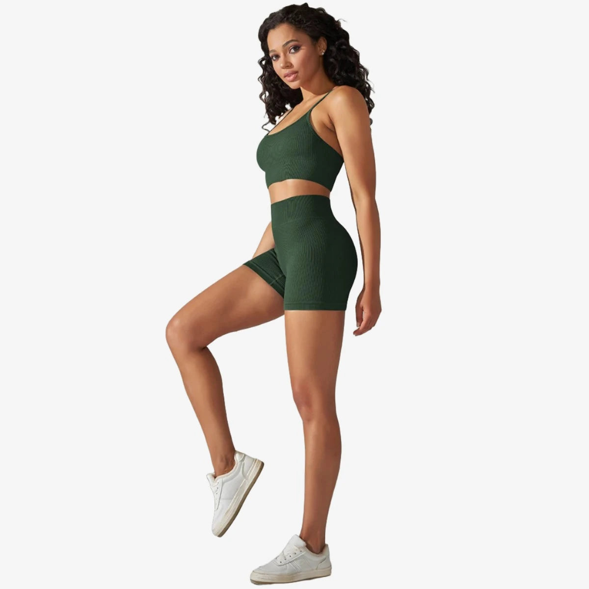 Active Fun! Comfy Crop Top & Shorts Set