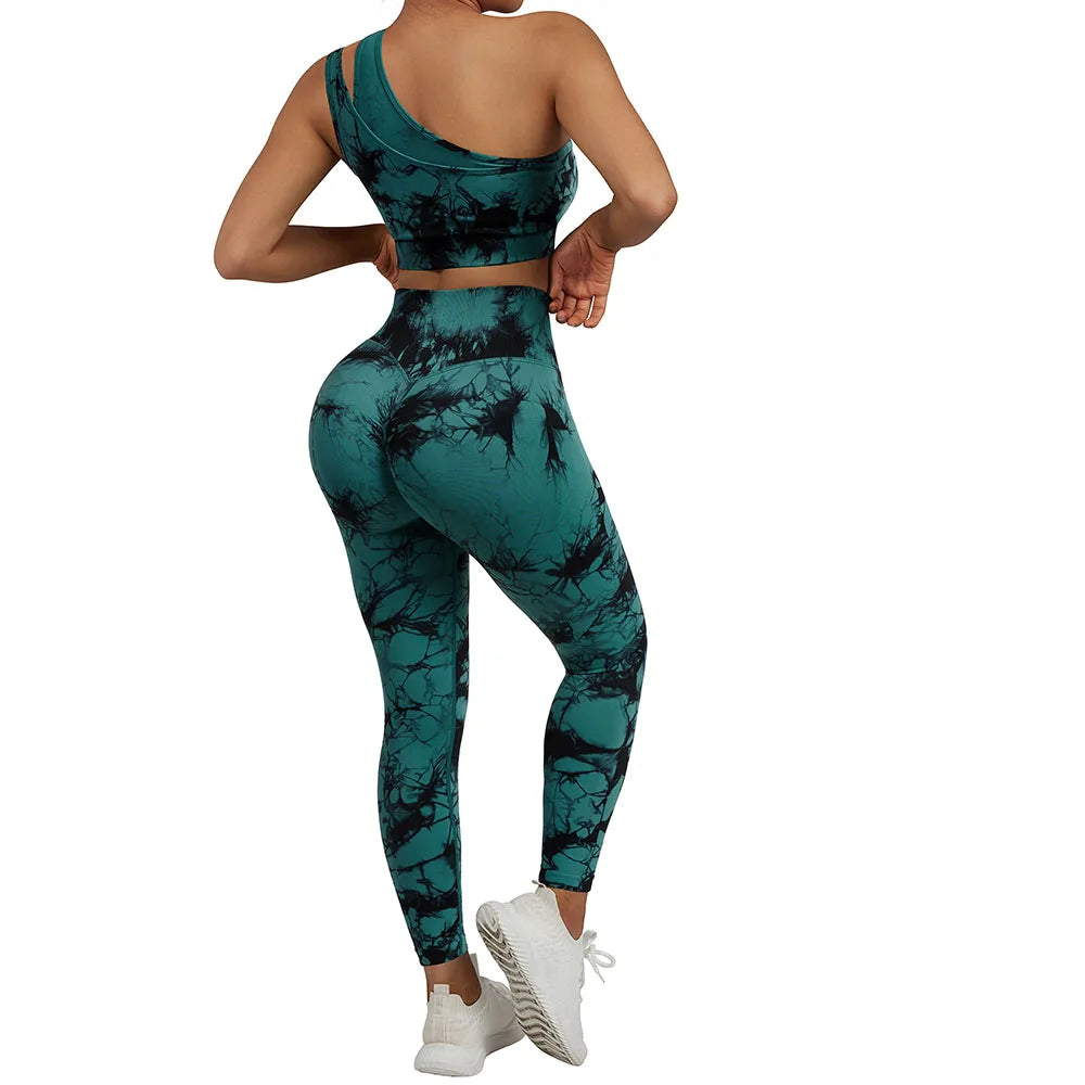 One Shoulder Yoga Sets