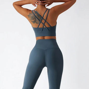 Women Sportswear Soft Yoga Set