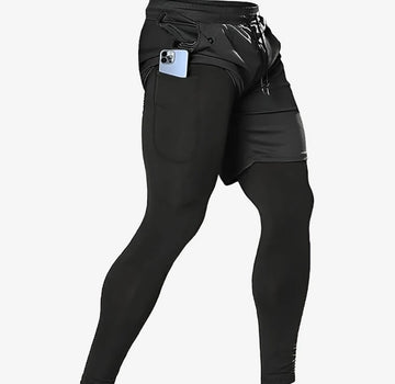 All-in-One Shorts & Tights for Running & Gym